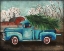 Picture of BLUE TRUCK AND TREE I