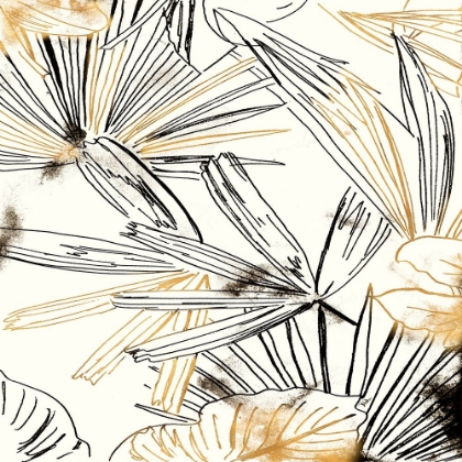 Picture of SELVA BLACK AND GOLD SKETCH I
