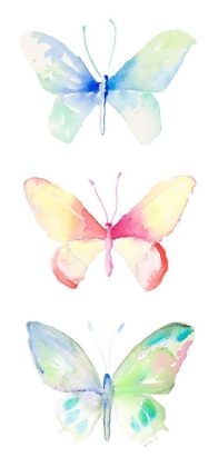 Picture of WATERCOLOR BUTTERFLIES PANEL II