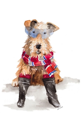 Picture of STYLISH AIREDALE TERRIER