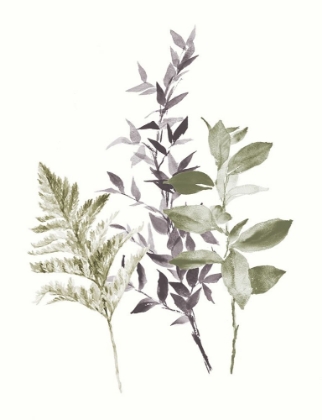Picture of TONAL LEAVES I