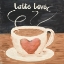 Picture of LATTE LOVE SQUARE