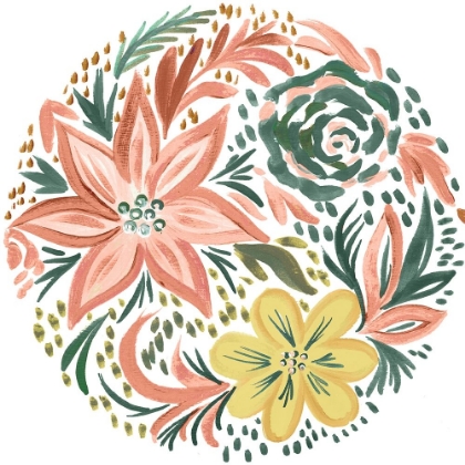 Picture of PEACHY MATISSE FLORALS III