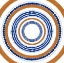 Picture of ITALIAN DOTTED CIRCLE TILE