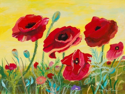 Picture of VICTORY RED POPPIES II