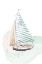 Picture of TURQUOISE SAIL BOAT