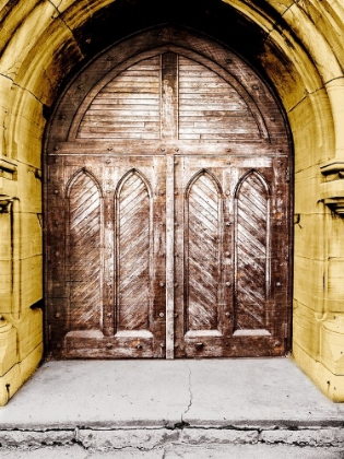 Picture of GOLDEN CATHEDRAL DOOR I