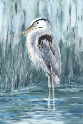 Picture of STANDING STILL HERON II 