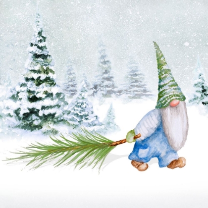 Picture of GNOMES ON WINTER HOLIDAY I