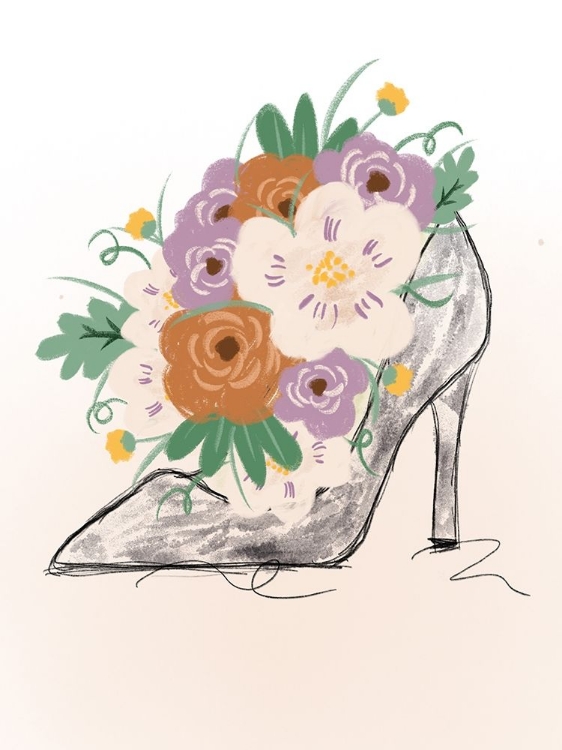 Picture of FLORAL BLOOM HEEL