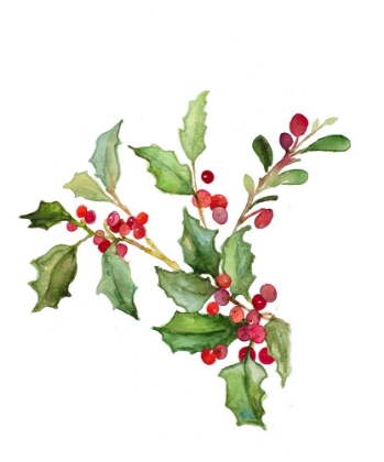 Picture of HOLLY BRANCHES II