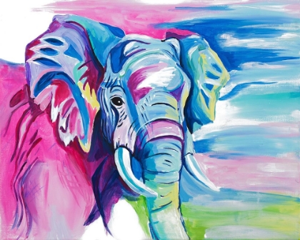 Picture of FUN COLORFUL ELEPHANT