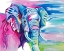 Picture of FUN COLORFUL ELEPHANT