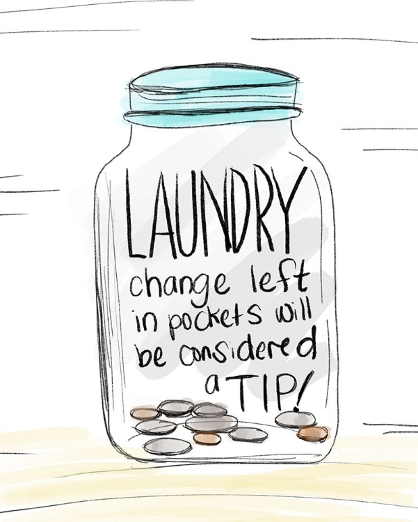 Picture of LAUNDRY TIP JAR