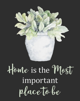 Picture of HOME IS THE MOST IMPORTANT PLACE