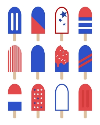 Picture of PATRIOTIC POPSICLES