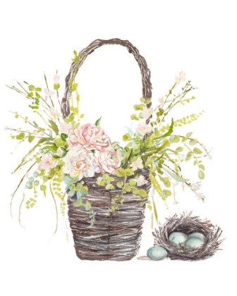 Picture of SPRING FLOWER BASKET