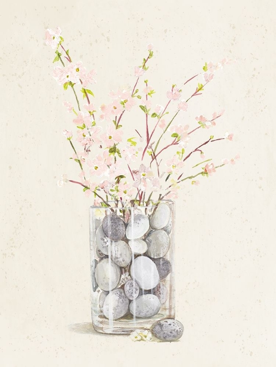 Picture of SPRING VASE WITH PEBBLES