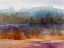 Picture of MOUNTAIN LAKE ABSTRACT