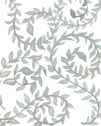 Picture of FLORAL SHADES OF GRAY I