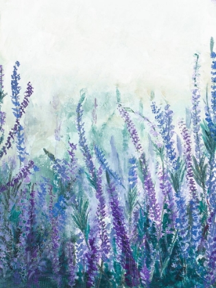 Picture of LAVENDER GARDEN I