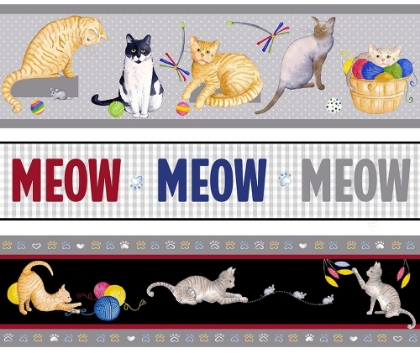 Picture of MEOW, MEOW, MEOW PATTERN
