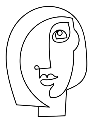 Picture of LOOPY LINE LADY I