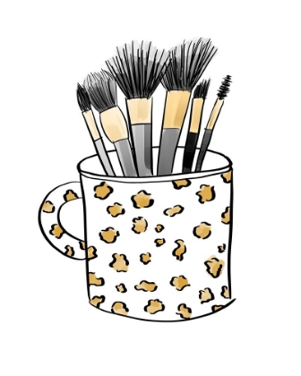 Picture of ANIMAL PRINT MUG I