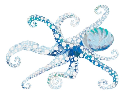 Picture of AZUL DOTTED OCTOPUS II