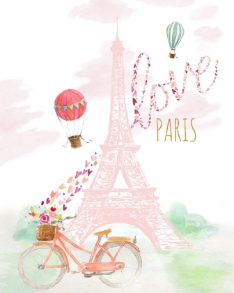 Picture of PINK EIFFEL BIKE RIDE