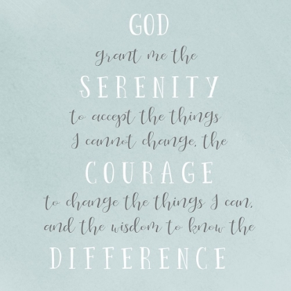 Picture of SERENITY PRAYER