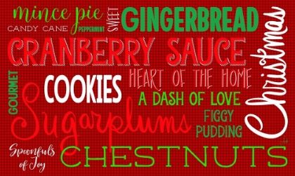 Picture of CHRISTMAS KITCHEN TYPOGRAPHY
