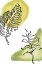 Picture of TROPICAL PALM CONTOURS I