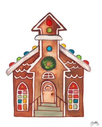 Picture of GINGERBREAD AND CANDY HOUSE II