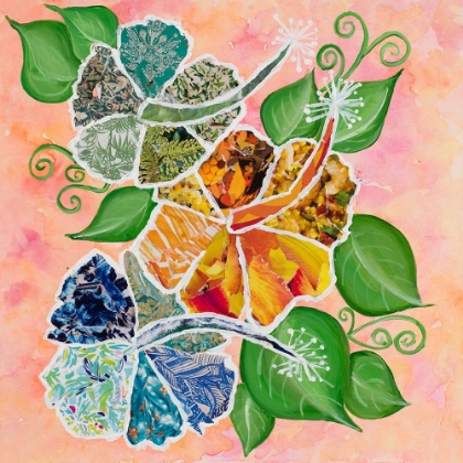 Picture of HIBISCUS BOUQUET COLLAGE