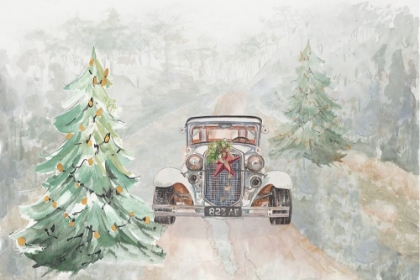 Picture of OLD TIME ROAD AT CHRISTMAS