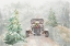 Picture of OLD TIME ROAD AT CHRISTMAS