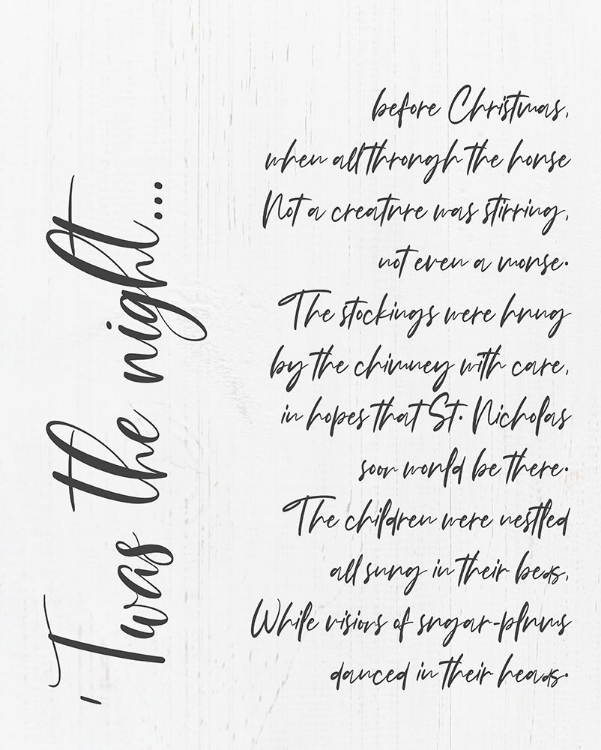 Picture of TWAS THE NIGHT BEFORE CHRISTMAS