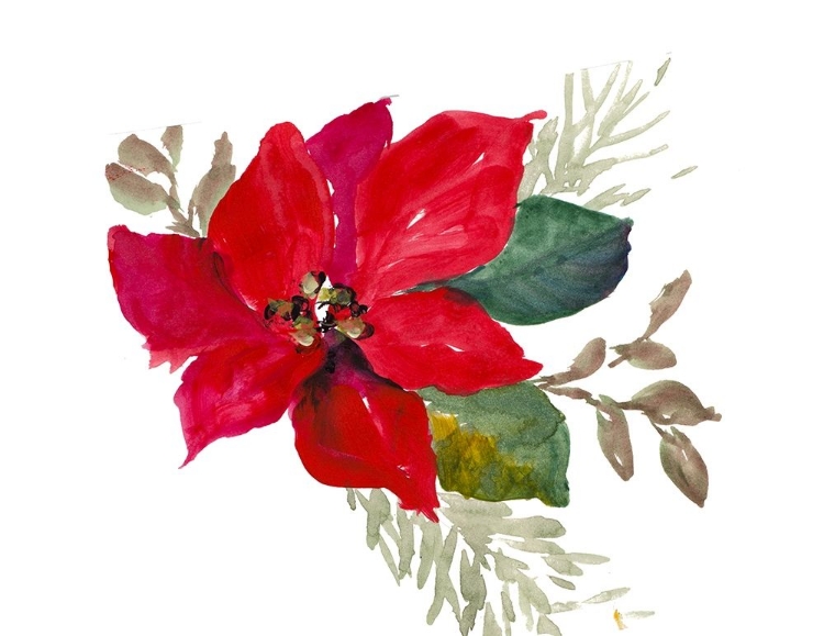 Picture of BRIGHT POINSETTIA I