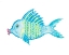 Picture of YELLOW AND BLUE FISH II