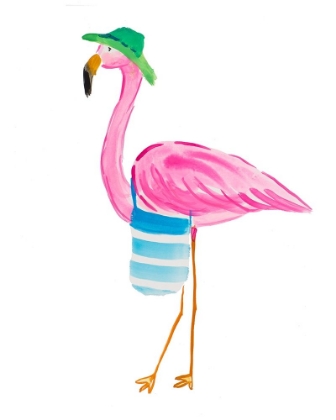 Picture of BEACH FLAMINGO I