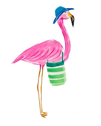 Picture of BEACH FLAMINGO II