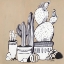 Picture of NEW MEXICO GARDEN I