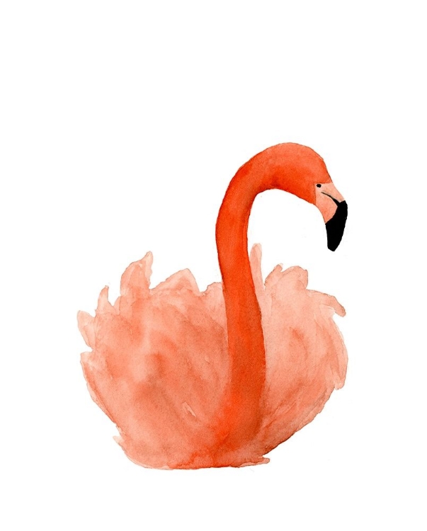 Picture of RESTING FLAMINGO