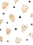 Picture of GOLD HEARTS PATTERN