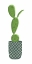Picture of MODERN CACTI POT II