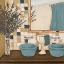 Picture of BLUE ZEN BATH I