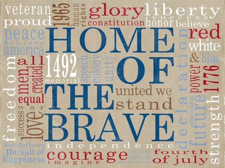 Picture of HOME OF THE BRAVE