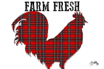 Picture of FARM FRESH PLAID ROOSTER