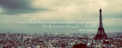 Picture of IMMENSE IMPRESSION OF PARIS